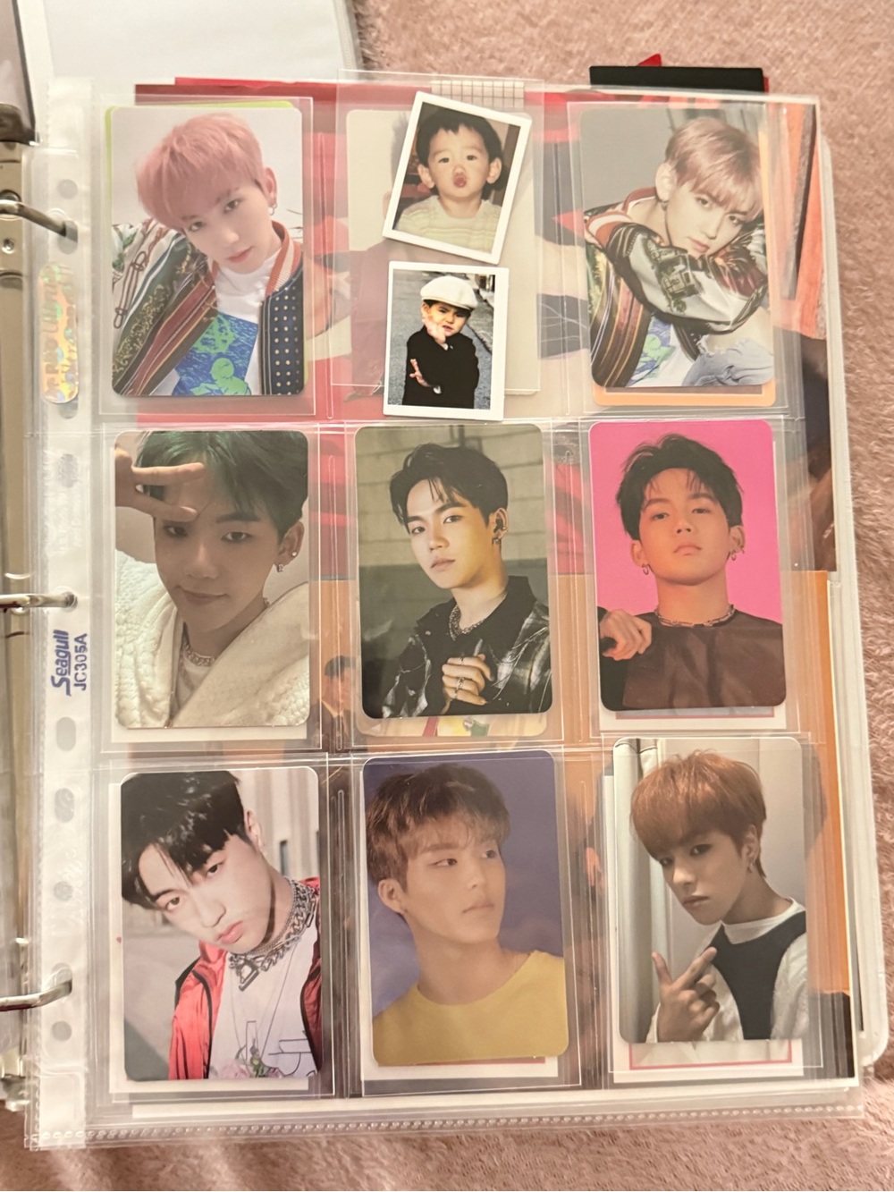 Official TREASURE Photocards (Set/Lot of 9 PCs + 2 IDs)